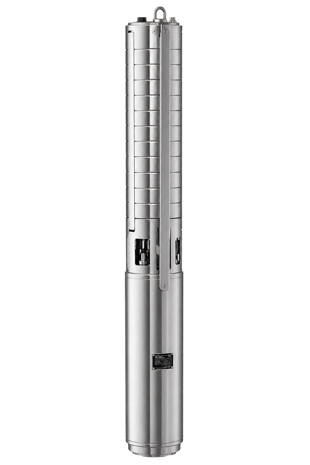 Stainless steel submersible borehole pump